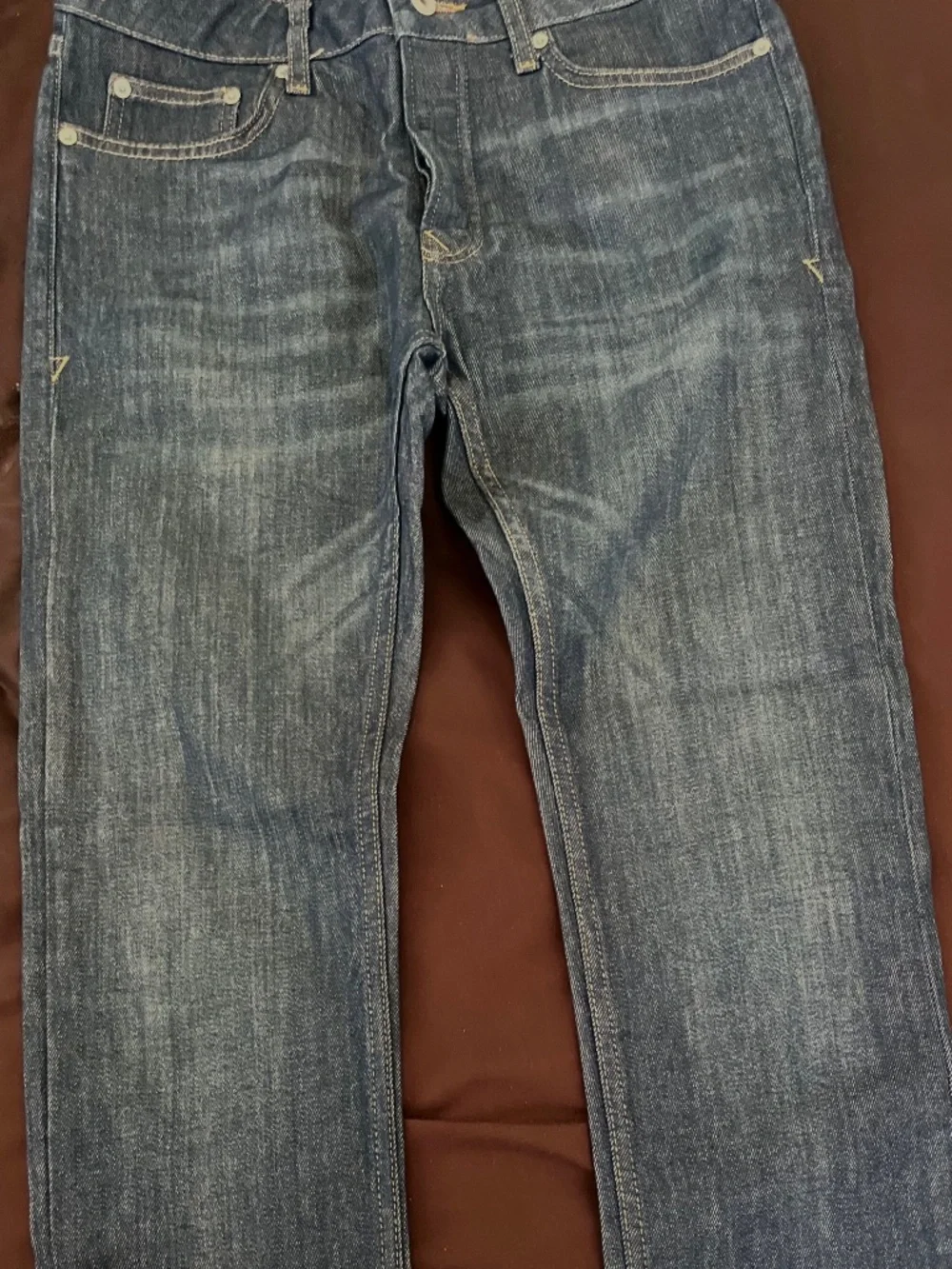 Stretch Skinny Denim Jeans [Wash Color] - Size [32]